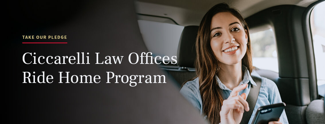 Ciccarreli Law Offices Ride Home Program